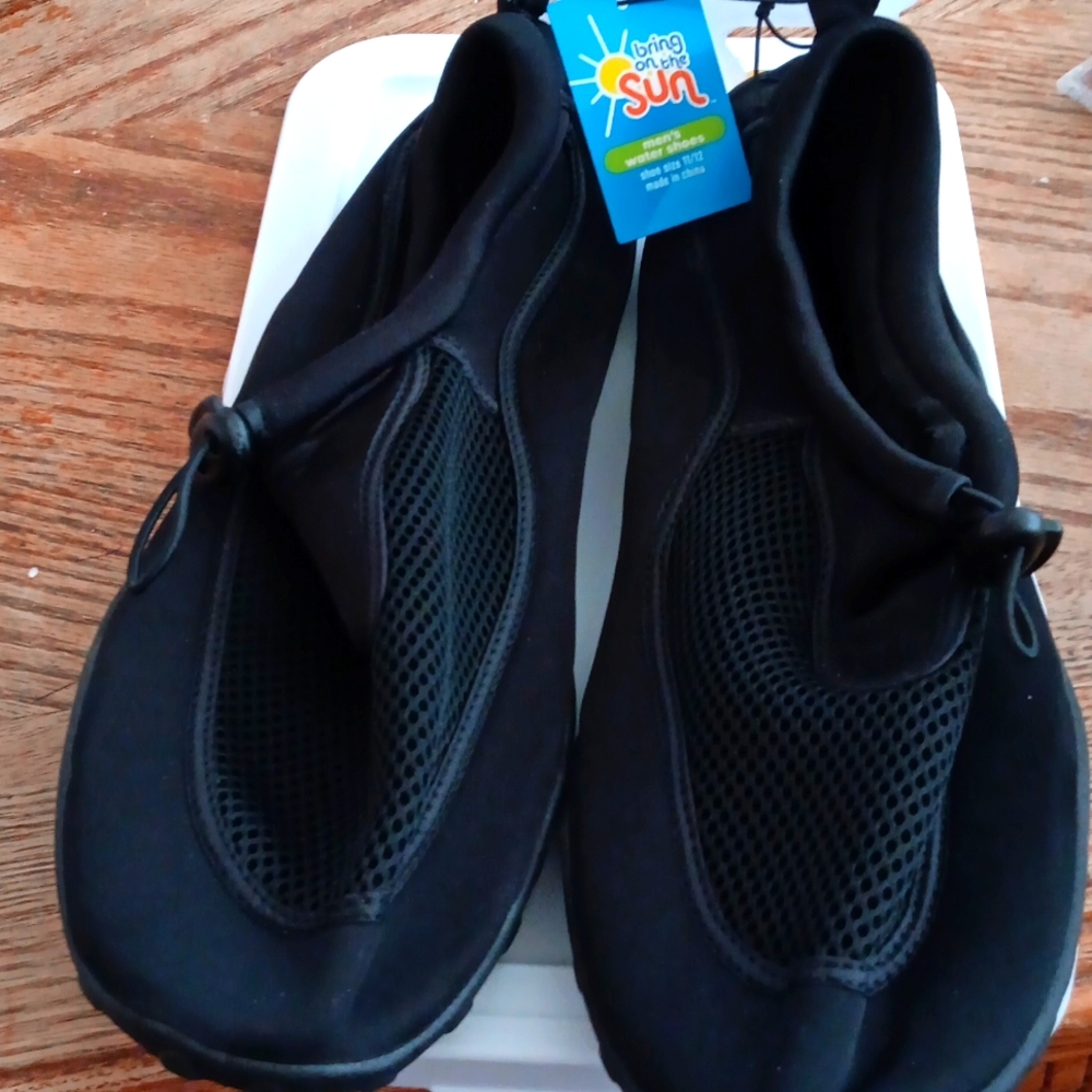 Black Water Shoes - Size 11-12